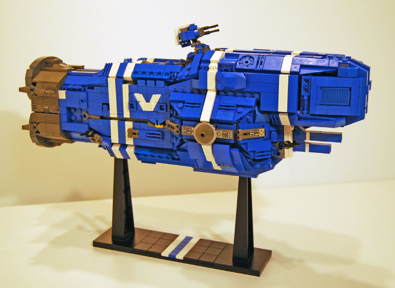 Illustration for article titled LEGO Homeworld Ships Are Works Of Art